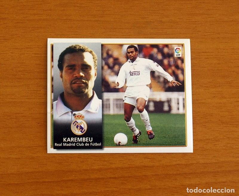 Figurine di Calcio: Real Madrid - Karembeu - Ediciones Este Liga 1998-1999, 98-99 - Nunca Pegado