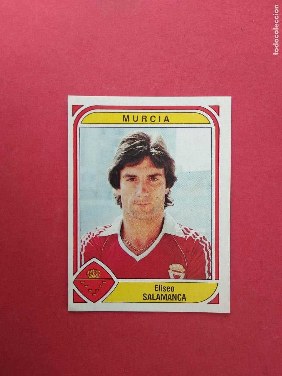 Figurine di Calcio: PANINI FUTBOL LIGA 83 84 1983 1984 CROMO NUNCA PEGADO N&ordm; 180 SALAMANCA MURCIA