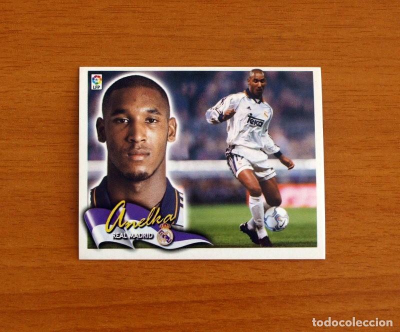 Cromos de Futebol: Real Madrid - Anelka - BAJA - Ediciones Este Liga 2000-2001, 00-01 - Nunca Pegado