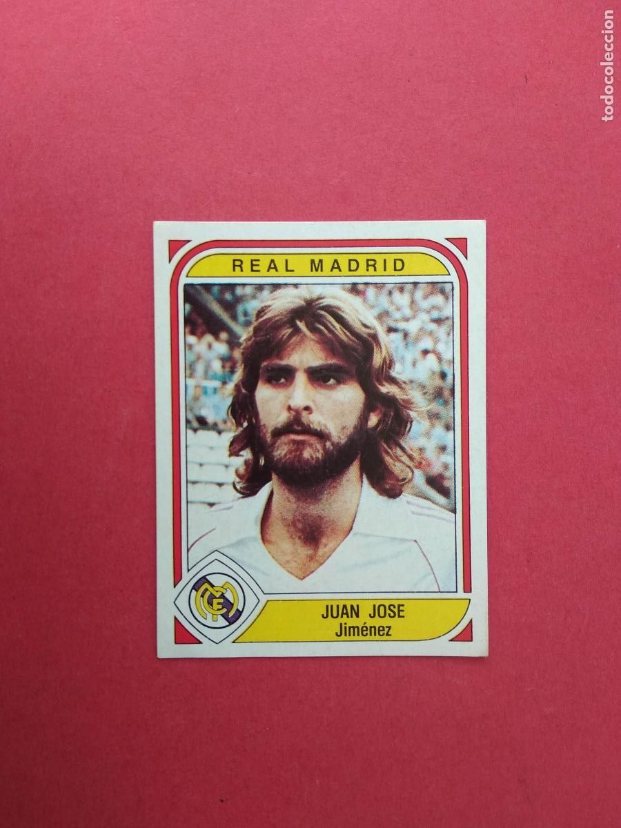 Cromos de Futebol: PANINI FUTBOL LIGA 83 84 1983 1984 CROMO NUNCA PEGADO N&ordm; 204 JUAN JOSE REAL MADRID