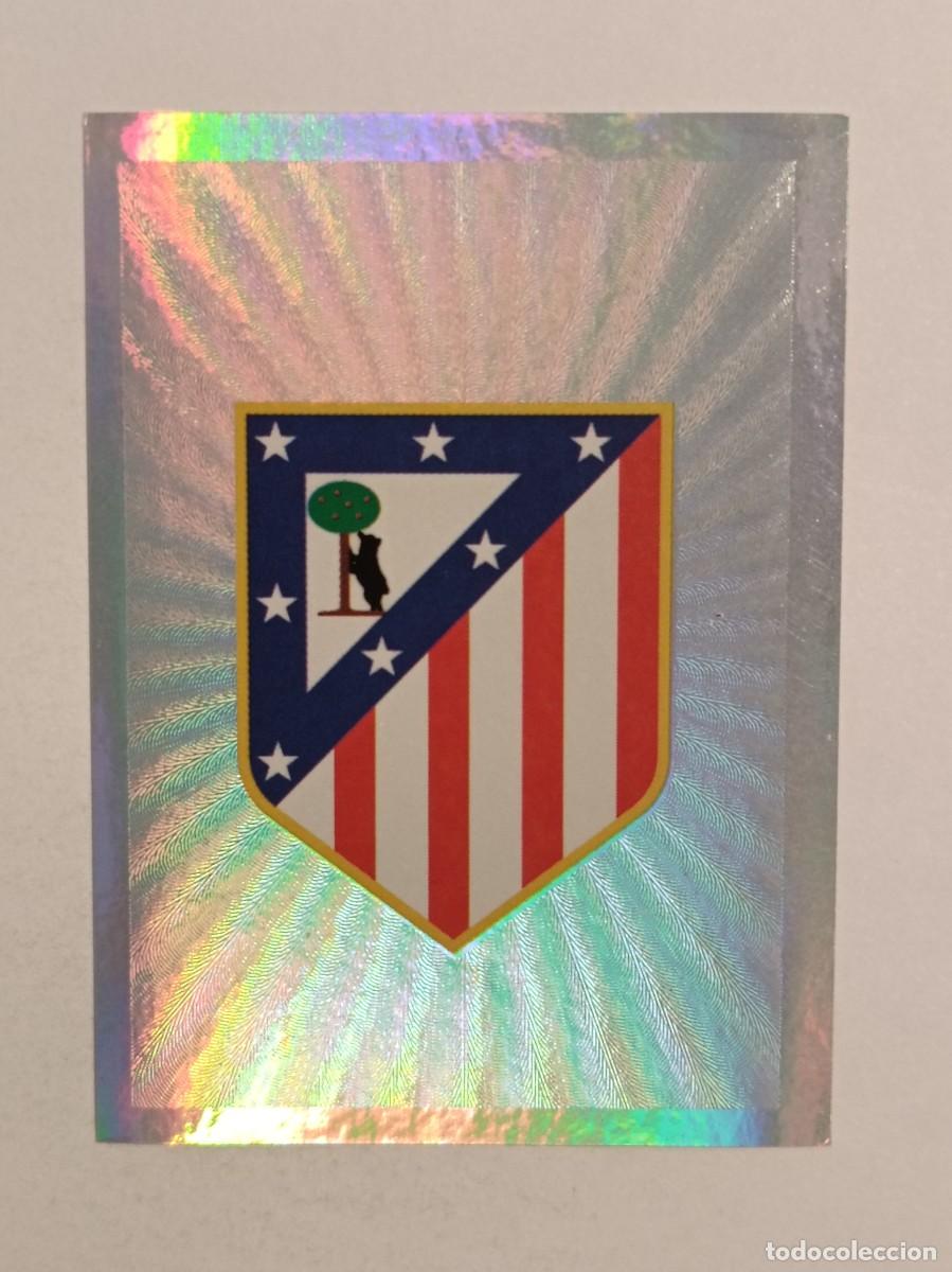 Cromos de F&uacute;tbol: #176 ESCUDO (ATLETICO DE MADRID) UEFA CHAMPIONS LEAGUE 2015/2016 TOPPS