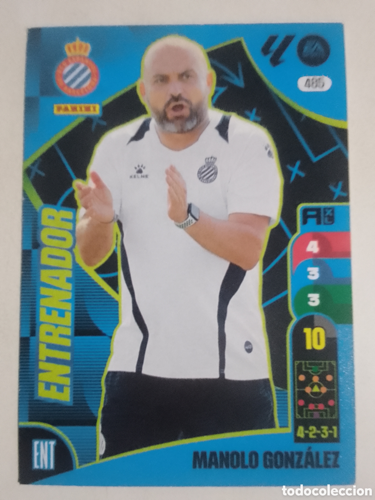 Cromos de F&uacute;tbol: Adrenalyn XL 2024-25 n&deg; 485 Manolo Gonz&aacute;lez &bull; Espanyol.