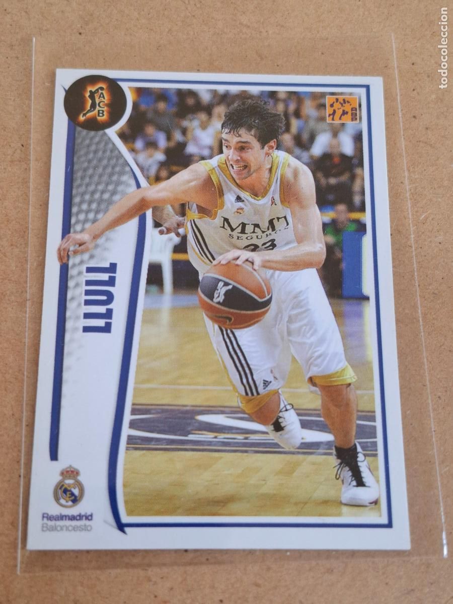 Cromos de F&uacute;tbol: LIGA ACB 2009 2010 09 10 - PANINI - 239 LLULL ( REAL MADRID ) - CP4