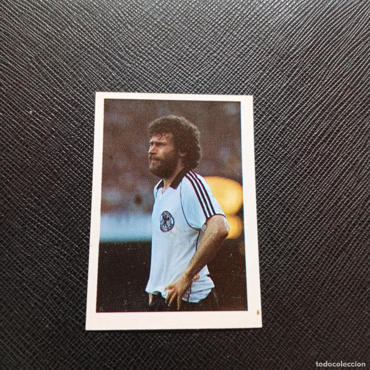 Cromos de F&uacute;tbol: 4 BREITNER ALEMANIA FANS 1984 EUROCOPA FRANCIA CROMO FUTBOL 84 - SIN PEGAR - A101 PG361