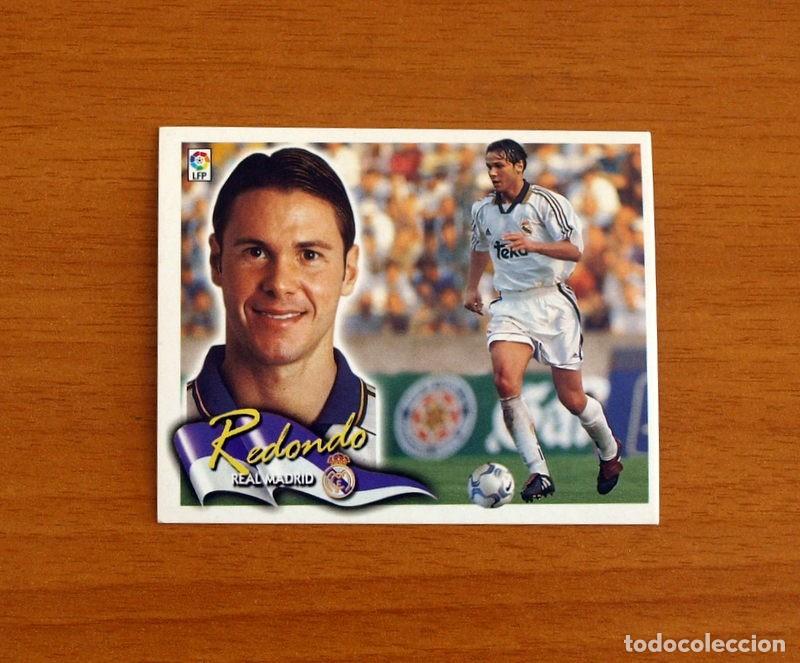 Cromos de F&uacute;tbol: Real Madrid - Redondo - BAJA - Ediciones Este Liga 2000-2001, 00-01 - Nunca Pegado