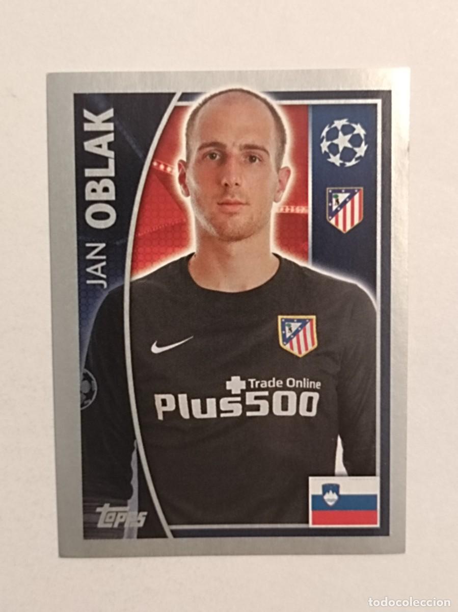 Cromos de F&uacute;tbol: #177 OBLAK (ATLETICO DE MADRID) UEFA CHAMPIONS LEAGUE 2015/2016 TOPPS