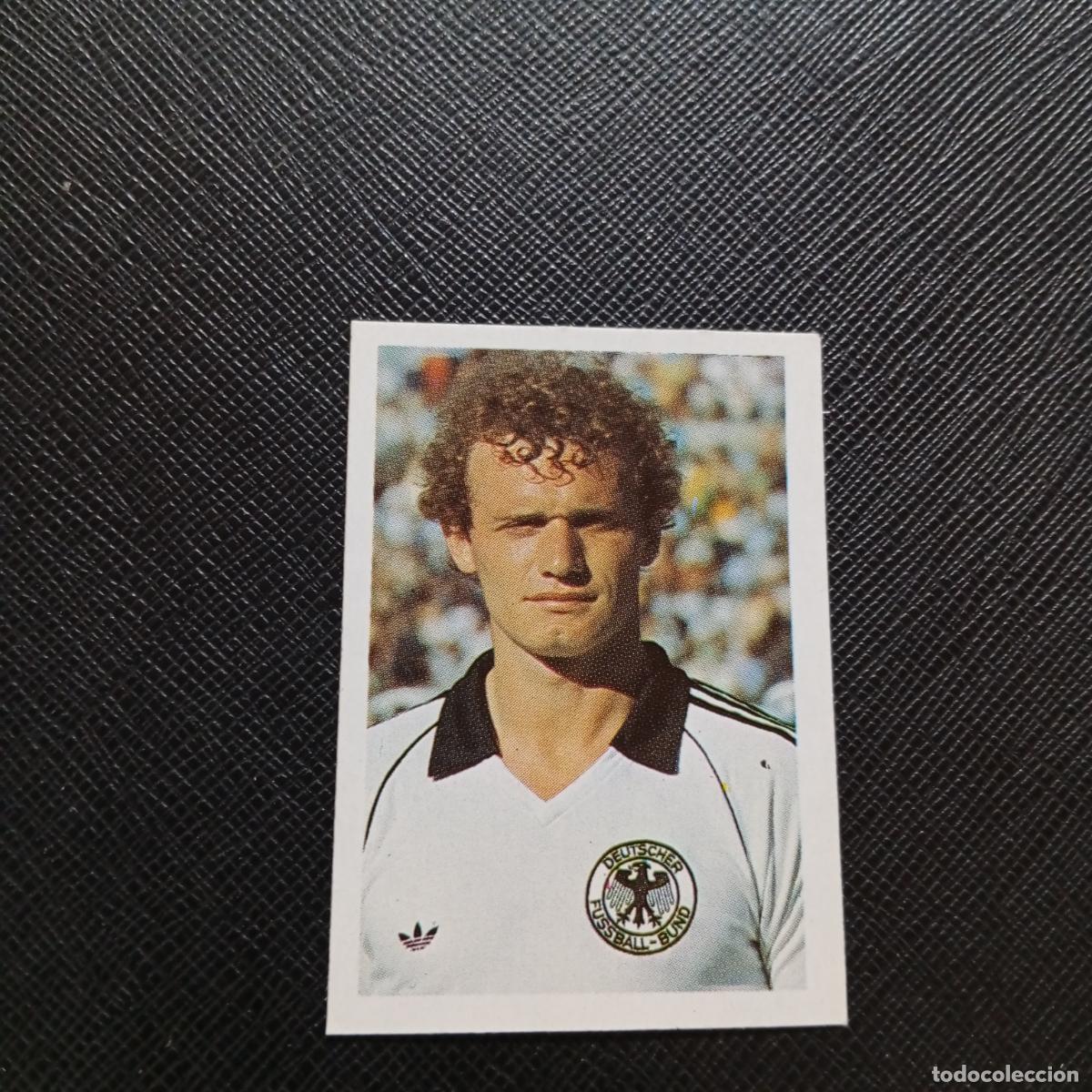 Cromos de F&uacute;tbol: 5 BRIEGEL ALEMANIA FANS 1984 EUROCOPA FRANCIA CROMO FUTBOL 84 - SIN PEGAR - A101 PG361