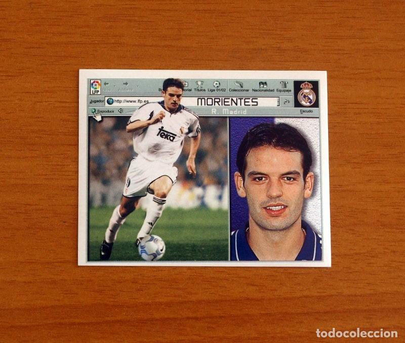 Figurine di Calcio: Real Madrid - Morientes - Ediciones Este Liga 2001-2002, 01-02 - Nunca Pegado