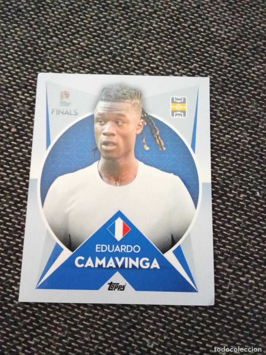 Figurine di Calcio: 115 camavinga Francia the Road to finals 2022 UEFA nations league