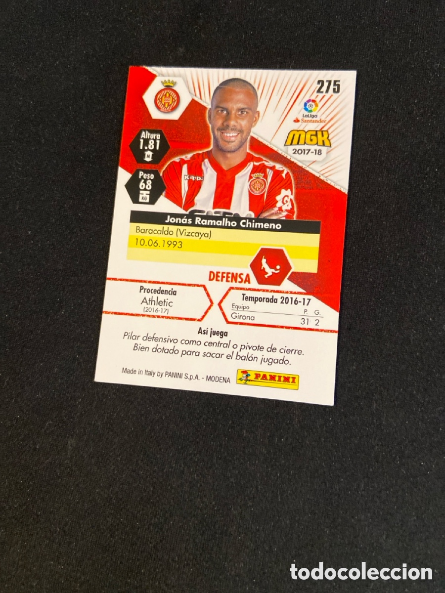 Cromos de f&uacute;tbol: RAMALHO 275 (GIRONA) MEGA - Foto 2