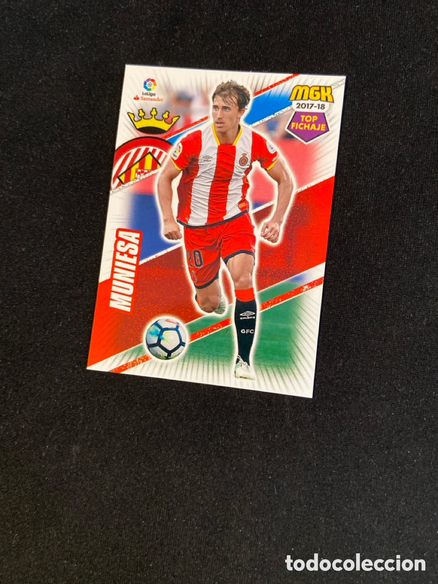 Fu&szlig;ball-Sticker: MUNIESA 289 TOP FICHAJE (GIRONA)