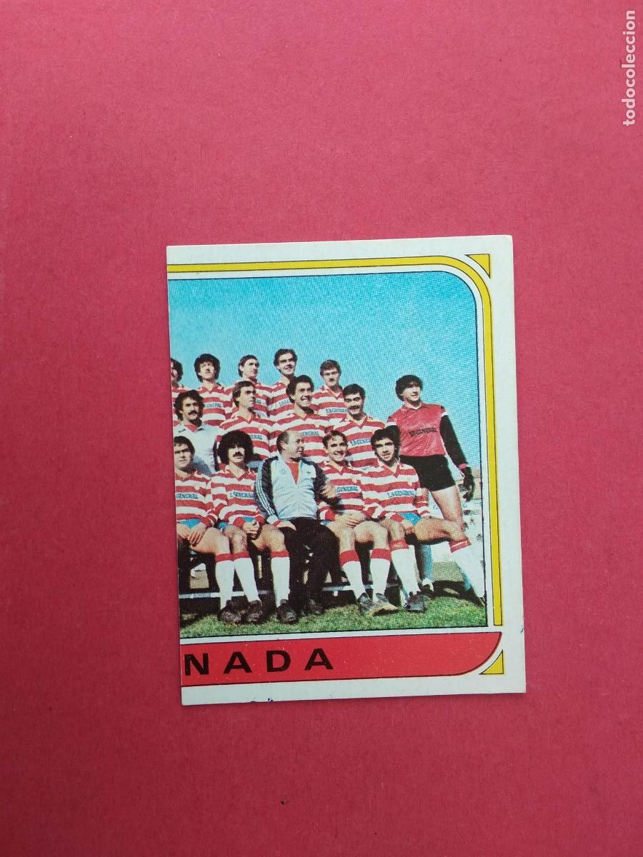 Football Stickers: PANINI FUTBOL LIGA 83 84 1983 1984 CROMO NUNCA PEGADO N&ordm; 356 GRANADA PLANTILLA