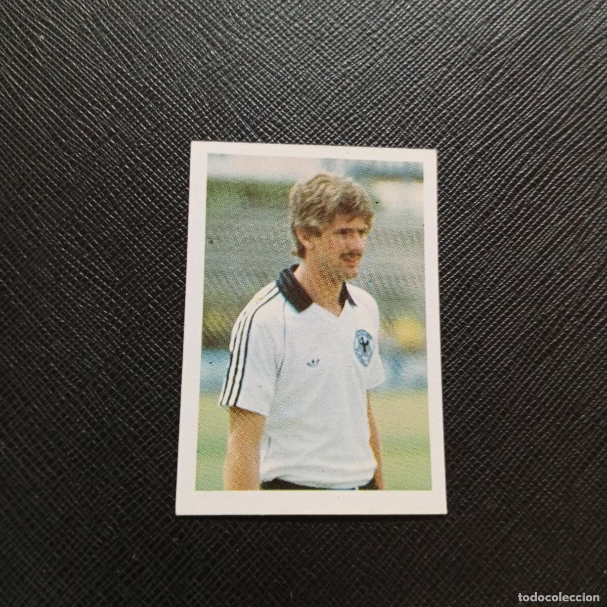 Football Stickers: 16 DIETER MULLER ALEMANIA FANS 1984 EUROCOPA FRANCIA CROMO FUTBOL 84 - SIN PEGAR - A101 PG388