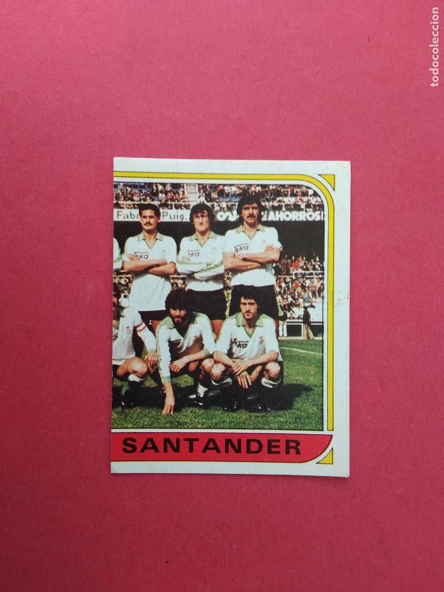 Football Stickers: PANINI FUTBOL LIGA 83 84 1983 1984 CROMO NUNCA PEGADO N&ordm; 378 RACING DE SANTANDER