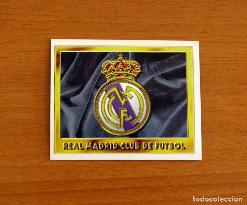 Football Stickers: Real Madrid - Escudo - Ediciones Este Liga 1995-1996, 95-96 - Nunca Pegado