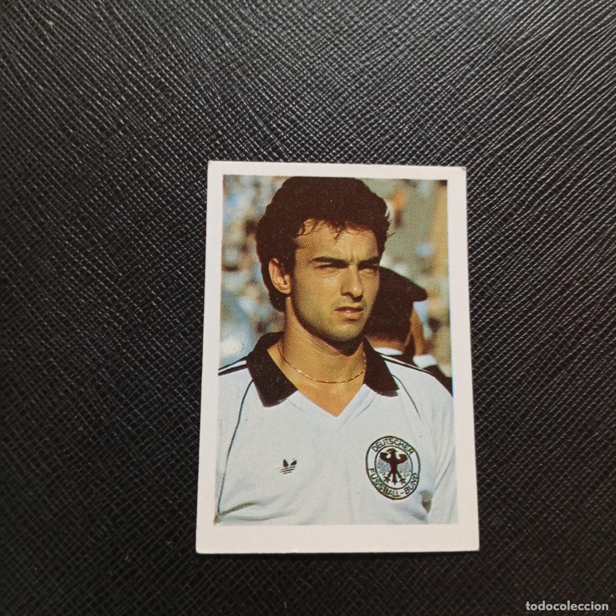 Football Stickers: 17 HANS MULLER ALEMANIA FANS 1984 EUROCOPA FRANCIA CROMO FUTBOL 84 - SIN PEGAR - A101 PG397