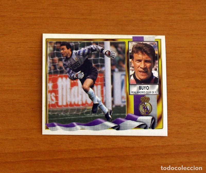 Football Stickers: Real Madrid - Buyo - Ediciones Este Liga 1995-1996, 95-96 - Nunca Pegado