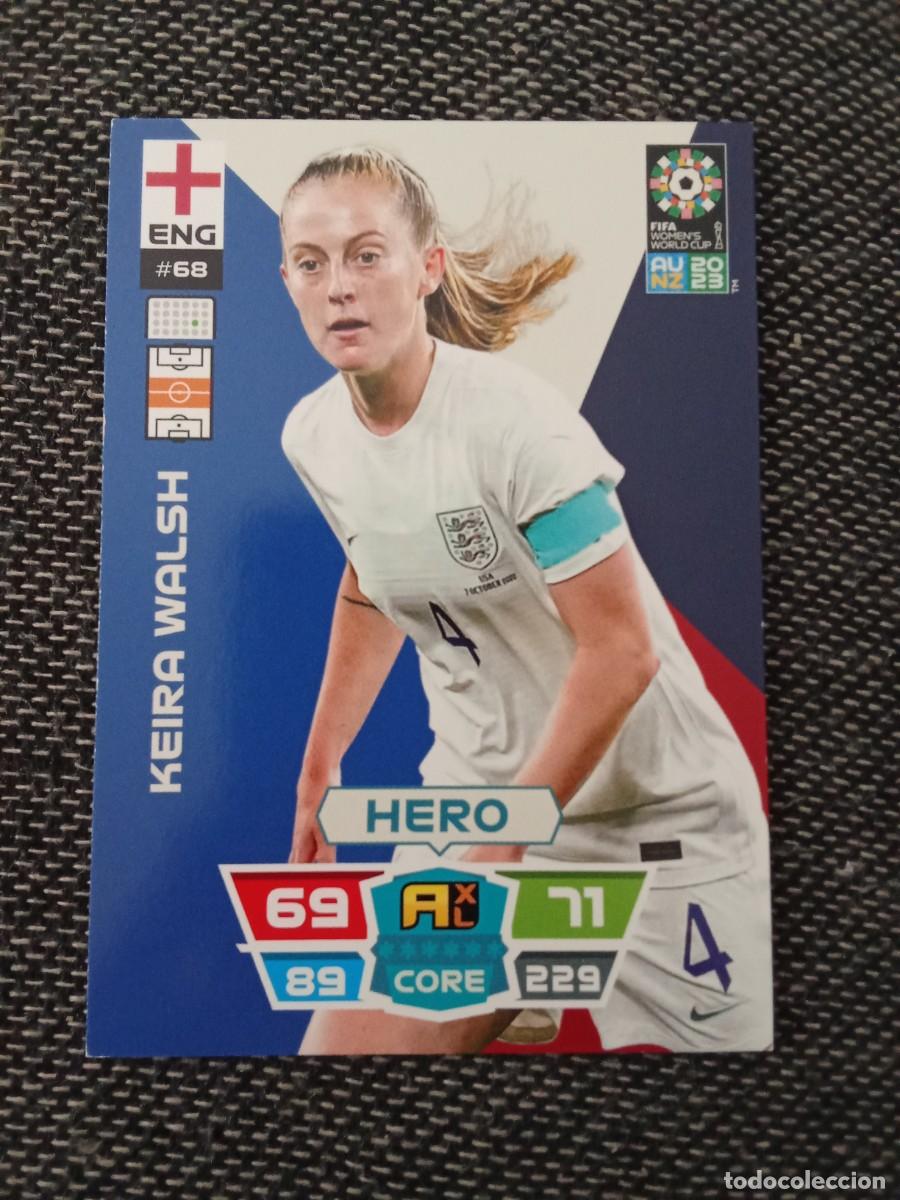 Cromos de F&uacute;tbol: 68 keira walsh Inglaterra fifa women's world CUP 2023 Australia - nueva Zelanda