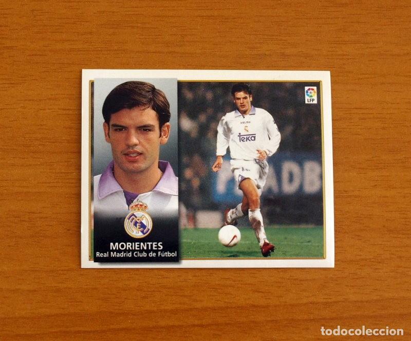 Cromos de F&uacute;tbol: Real Madrid - Morientes - Ediciones Este Liga 1998-1999, 98-99 - Nunca pegado