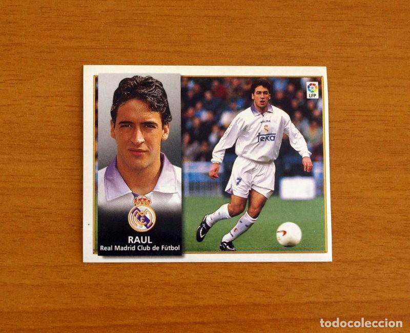 Cromos de F&uacute;tbol: Real Madrid - Ra&uacute;l - Ediciones Este Liga 1998-1999, 98-99 - Nunca Pegado