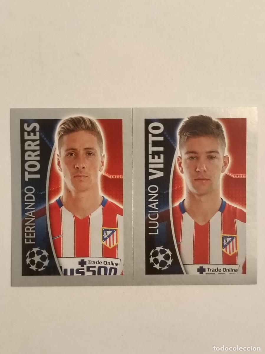 Cromos de F&uacute;tbol: #190 FERNANDO TORRES-VIETTO (ATLETICO DE MADRID) UEFA CHAMPIONS LEAGUE 2015/2016 TOPPS