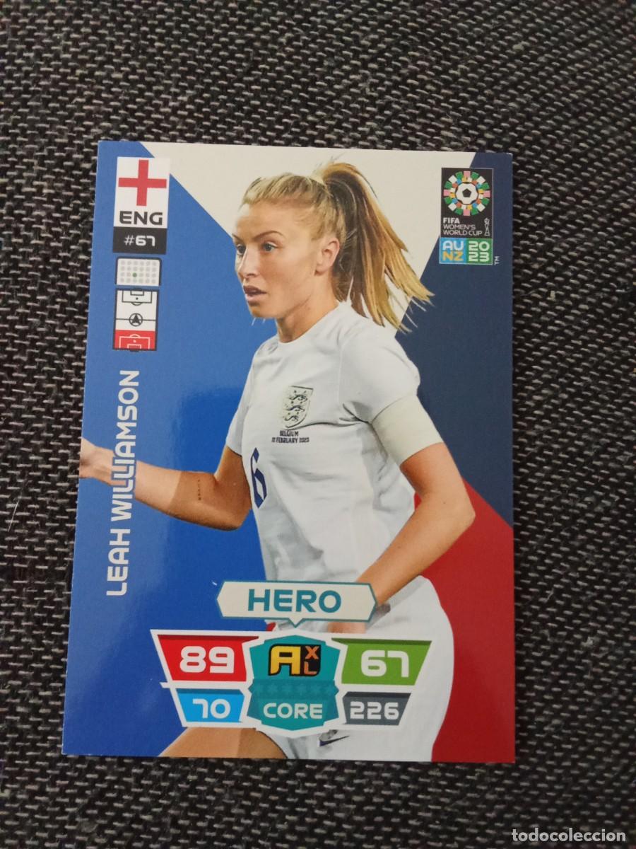 Cromos de F&uacute;tbol: 67 leah williamson Inglaterra fifa women's world CUP 2023 Australia - nueva Zelanda