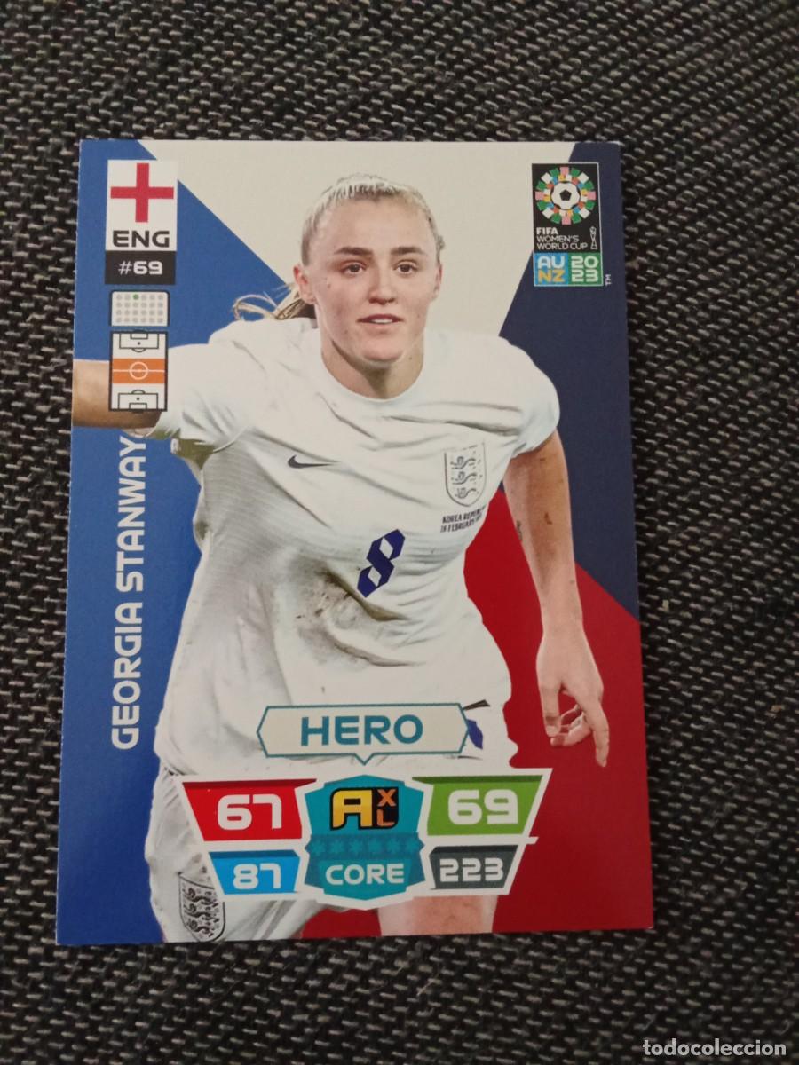 Cromos de F&uacute;tbol: 69 Georgia stanway Inglaterra fifa women's world CUP 2023 Australia - nueva Zelanda