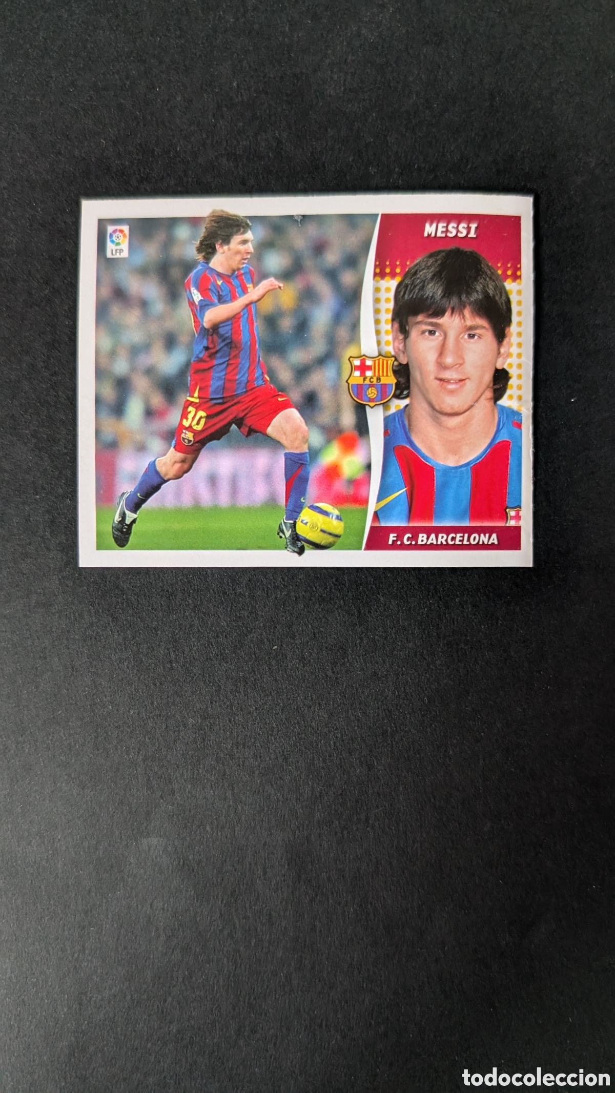 Cromos de F&uacute;tbol: MESSI BARCELONA LIGA ESTE 2006/07 06 07 NUNCA PEGADO SIN PEGAR