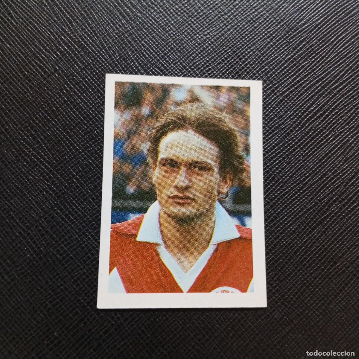 Cromos de Futebol: 49 ELKJAER DINAMARCA FANS 1984 EUROCOPA FRANCIA CROMO FUTBOL 84 - SIN PEGAR - A101 PG469