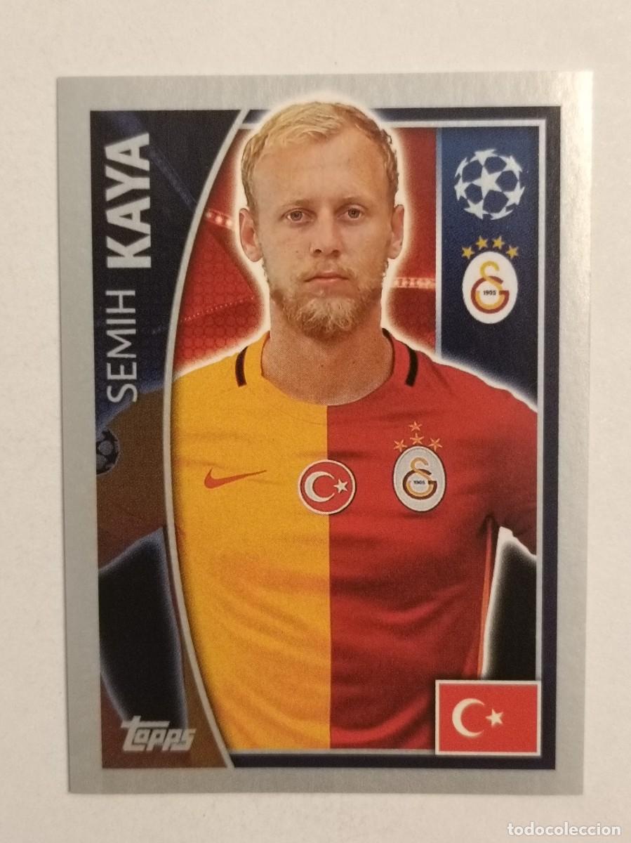 Figurine di Calcio: #193 KAYA (GALATASARAY) UEFA CHAMPIONS LEAGUE 2015/2016 TOPPS