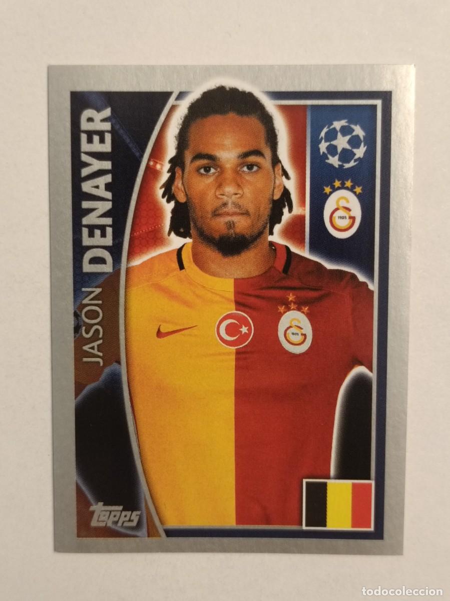 Figurine di Calcio: #194 DENAYER (GALATASARAY) UEFA CHAMPIONS LEAGUE 2015/2016 TOPPS