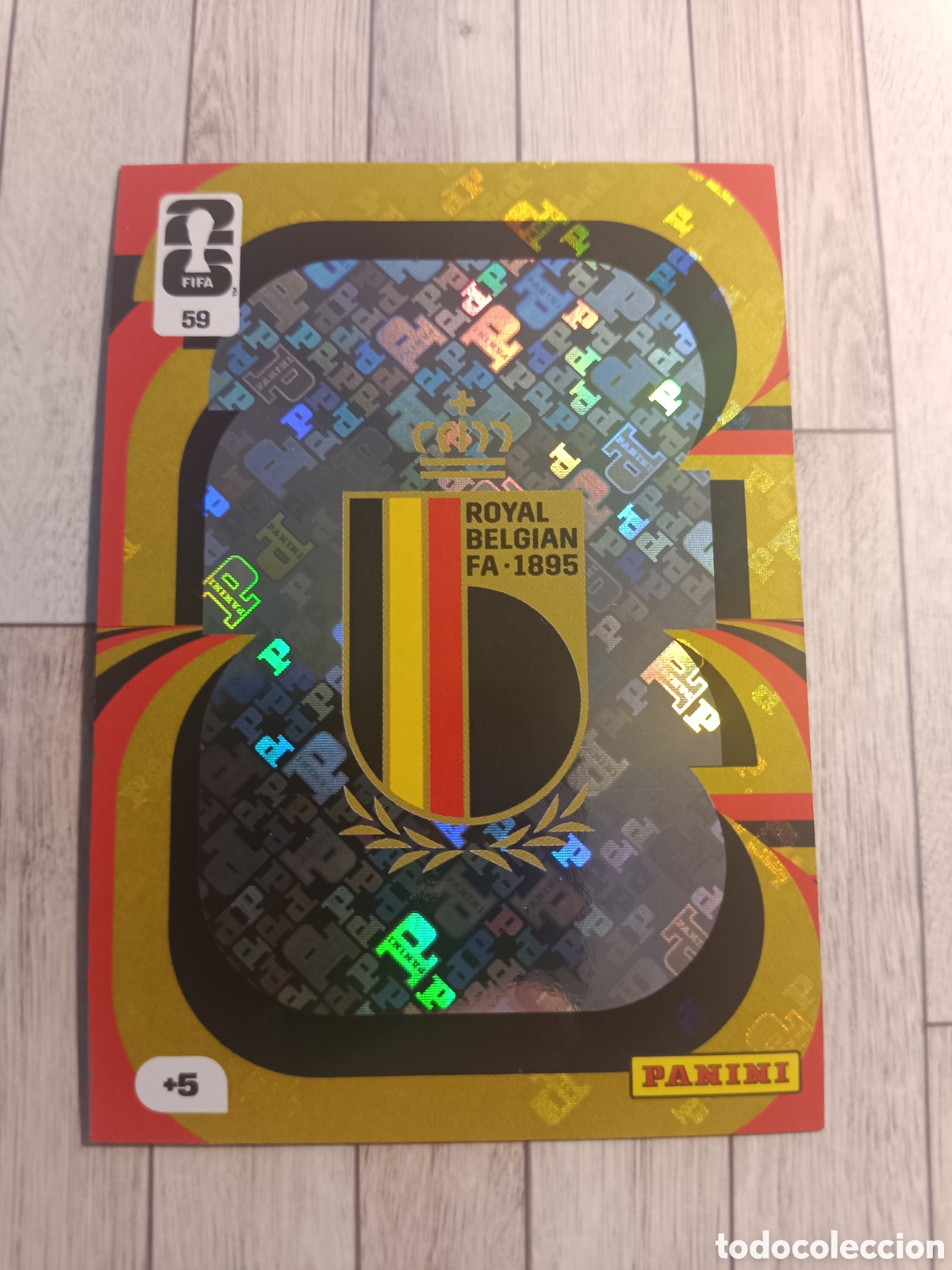Figurine di Calcio: 59 LOGO ESCUDO BELGICA ADRENALYN XL MUNDIAL FIFA WORLD CUP 2026 PANINI
