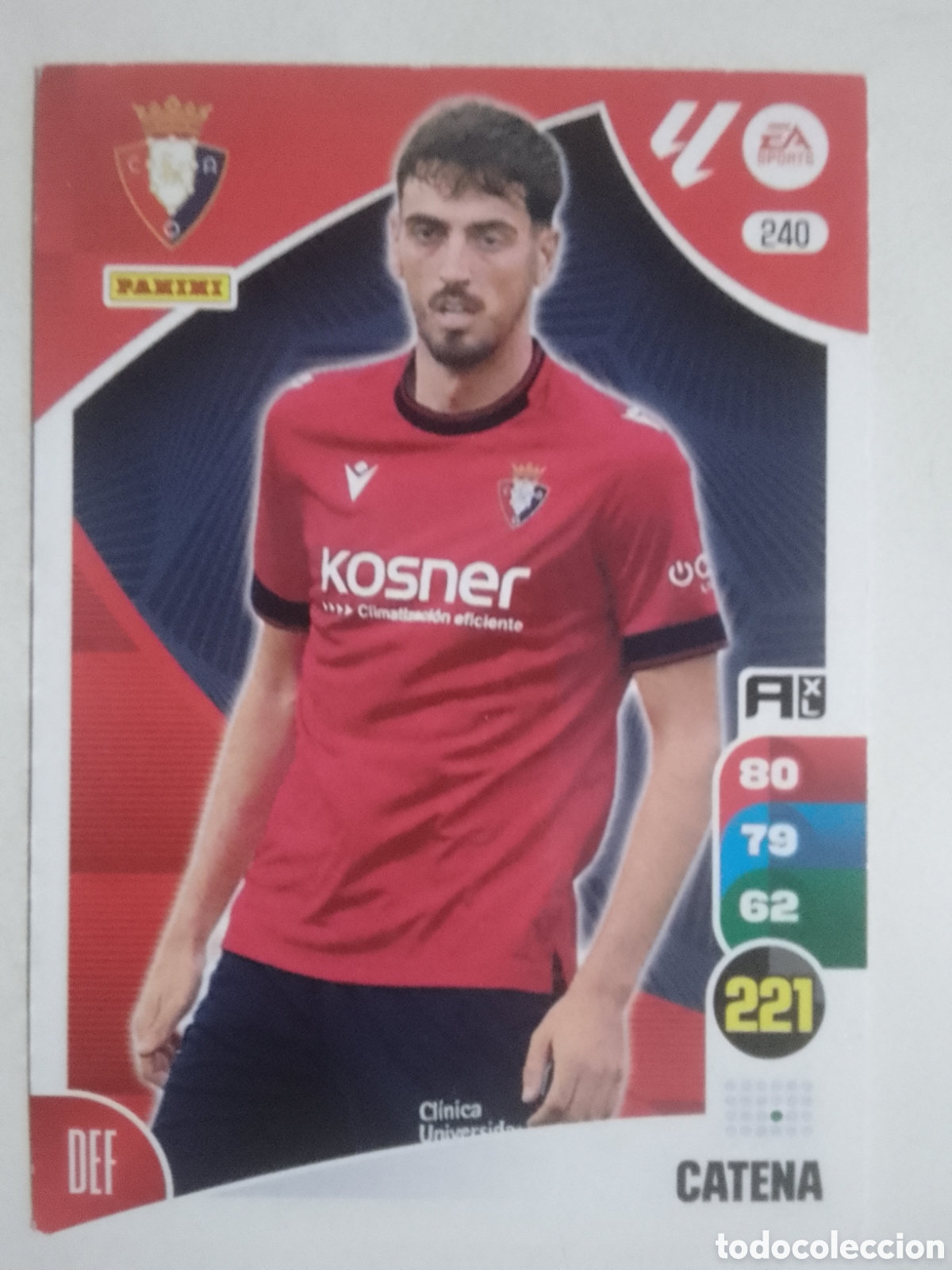 Cartes &agrave; collectionner de Football: Adrenalyn XL 2024-25 n&deg; 240 Catena &bull; Osasuna.