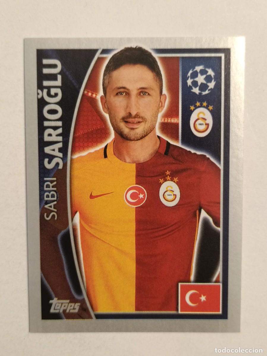 Cartes &agrave; collectionner de Football: #196 SARIOGLU (GALATASARAY) UEFA CHAMPIONS LEAGUE 2015/2016 TOPPS