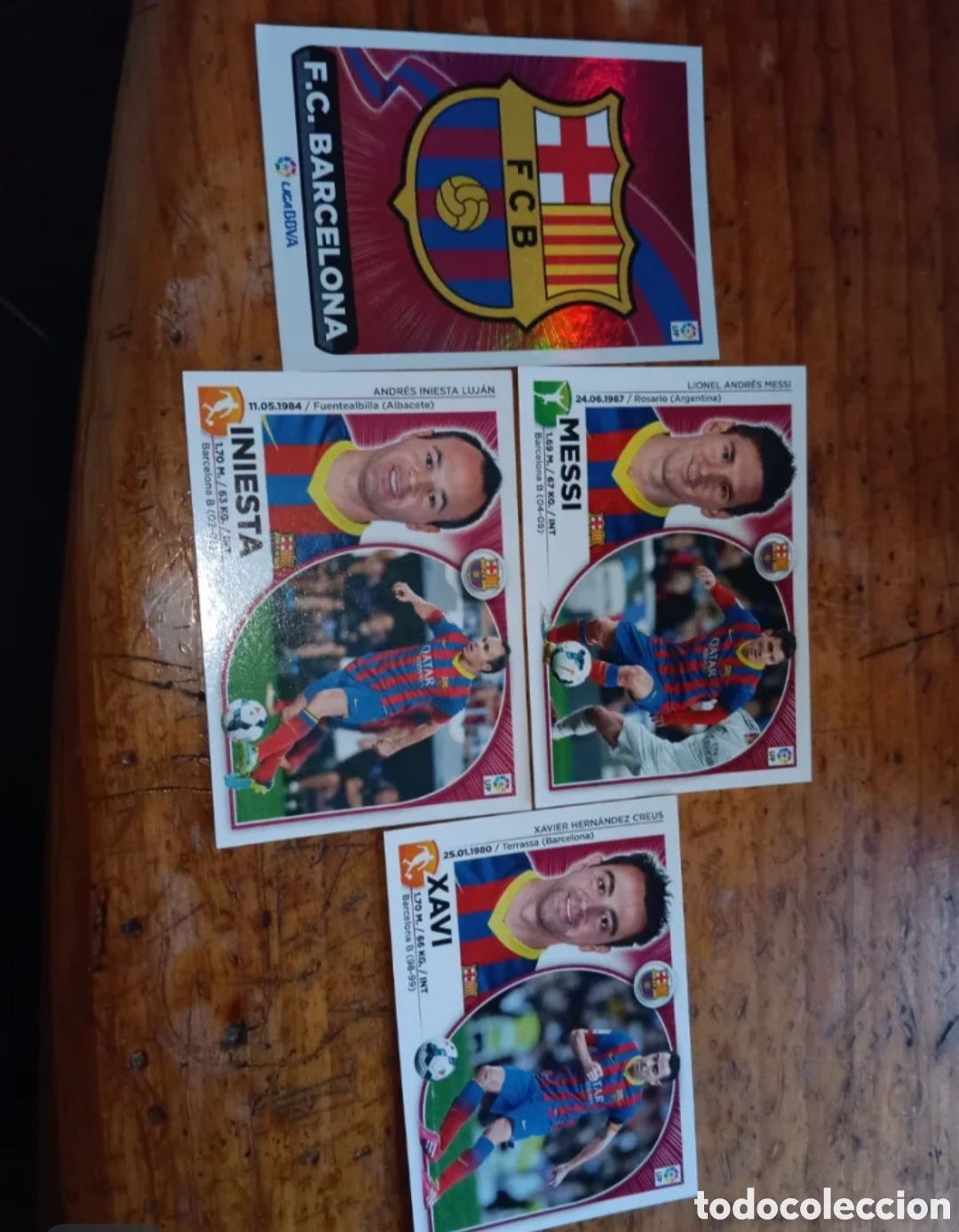 Cromos de F&uacute;tbol: Lote 4 Cromos LaLiga Este 2014-15 Panini Messi