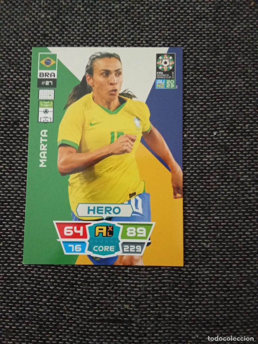 Cromos de F&uacute;tbol: 27 marta brasil fifa women's world CUP 2023 Australia - nueva Zelanda