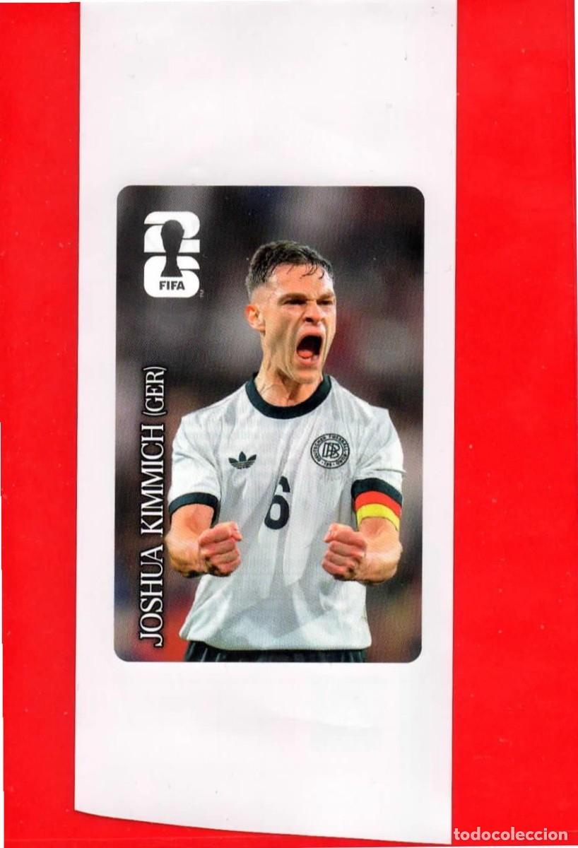 Cromos de F&uacute;tbol: CC2 JOSHUA KIMMICH - ALEMANIA - COCA COLA - FIFA WORLD CUP 2026 MUNDIAL 26