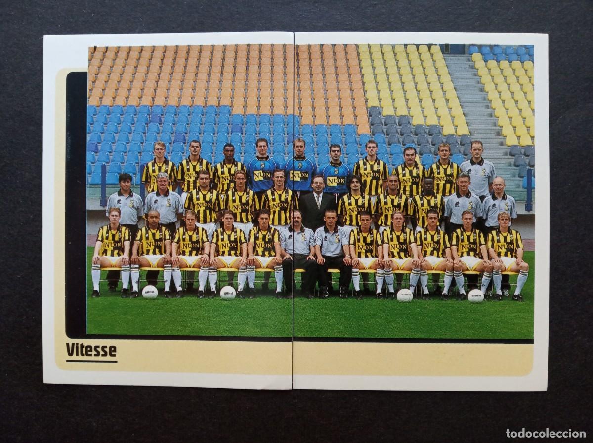 Cartes &agrave; collectionner de Football: N&ordm; 61 - 62 SQUAD VITESSE ⚽ PANINI &reg; VOETBAL EREDIVISIE 1998 1999 98 99 SIN PEGAR NUNCA PEGADO