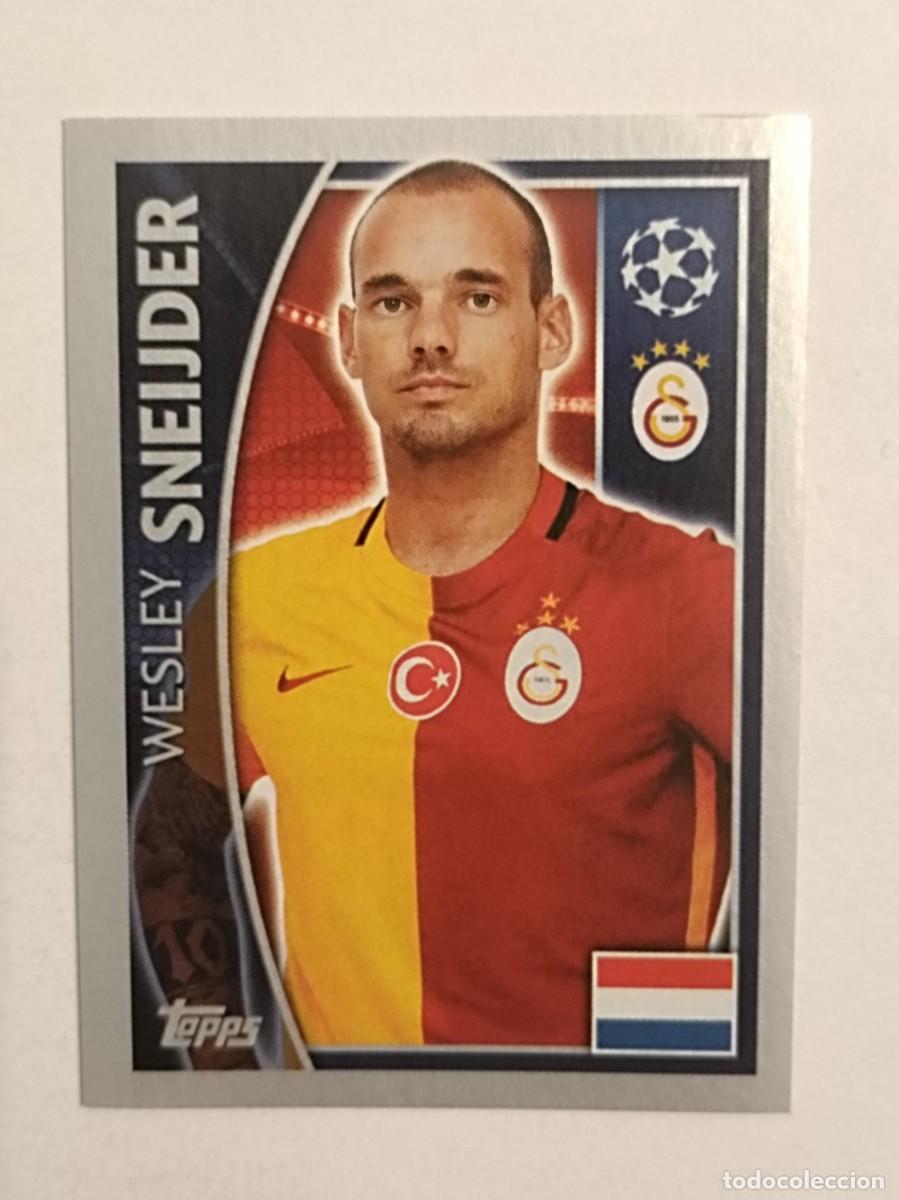 Cromos de F&uacute;tbol: #198 SNEIJDER (GALATASARAY) UEFA CHAMPIONS LEAGUE 2015/2016 TOPPS