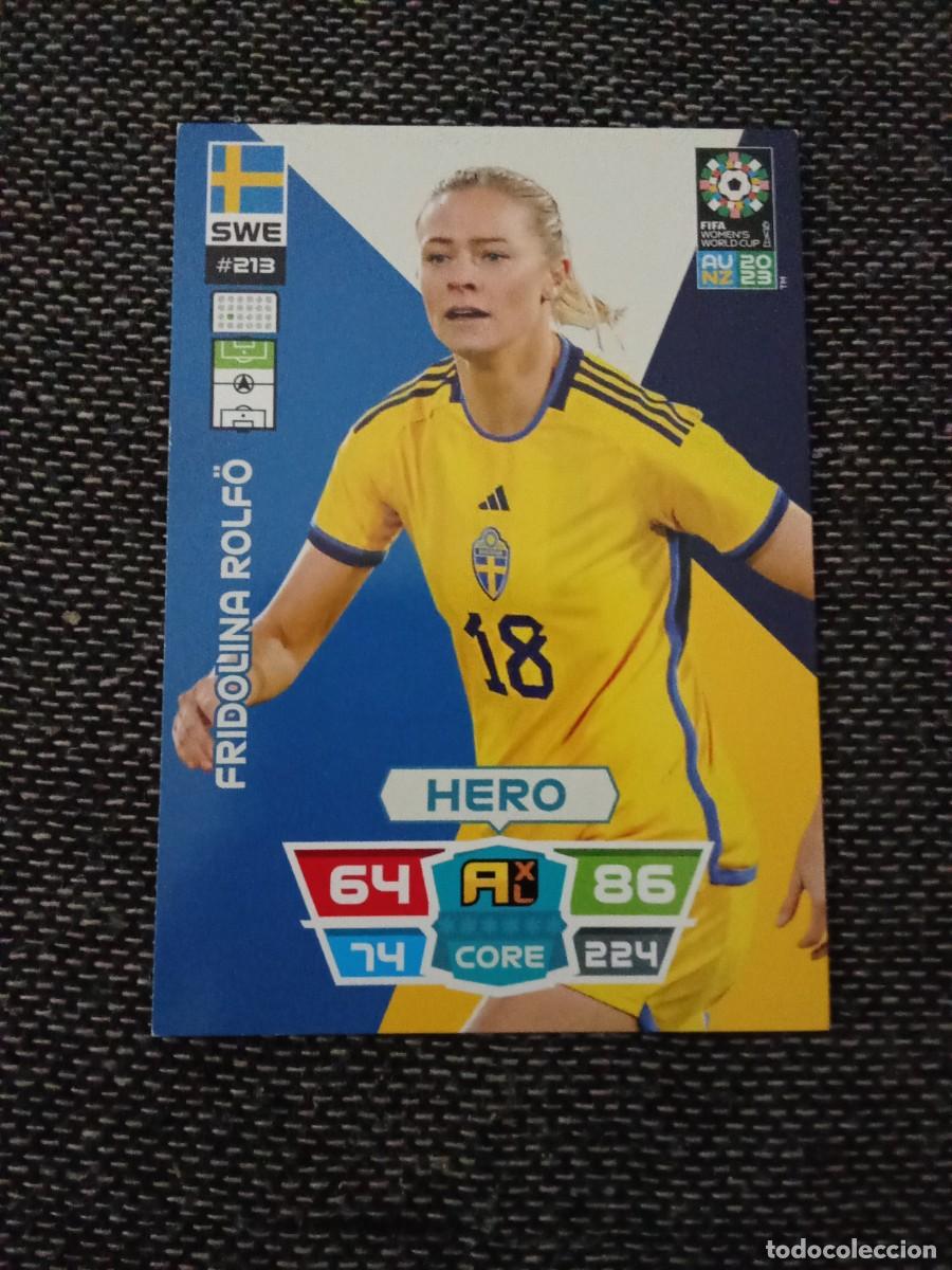 Cromos de F&uacute;tbol: 213 fridolina rolfo Suecia FIFA WOMEN'S WORLD CUP 2023 Australia nueva Zelanda