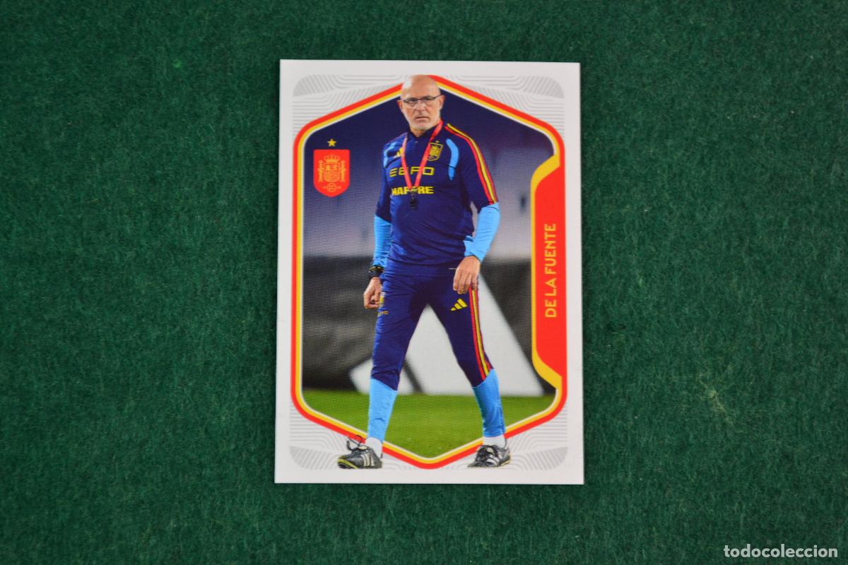Cromos de F&uacute;tbol: PANINI CARREFOUR MUNDIAL ESPA&Ntilde;A 2026 - 8 LUIS DE LA FUENTE