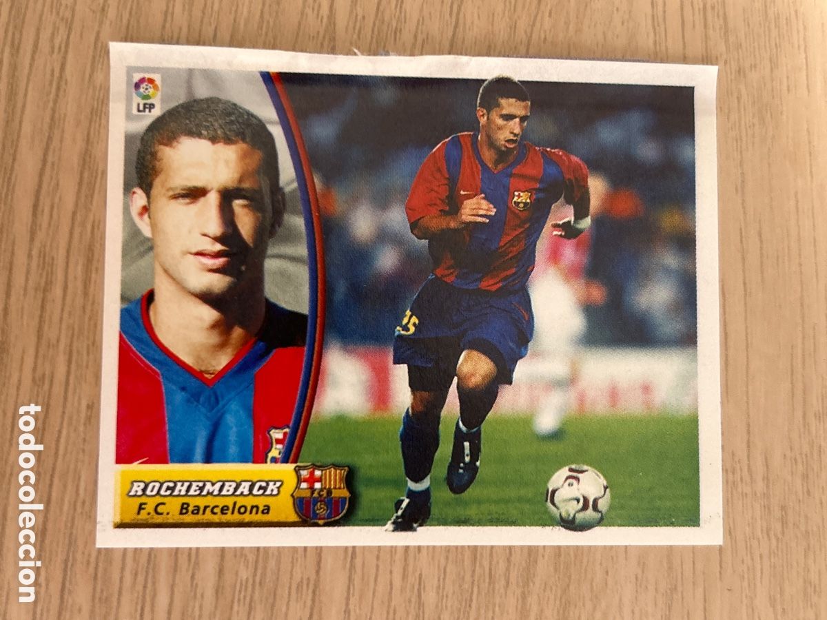 Cromos de F&uacute;tbol: ROCHEMBACK BAJA BARCELONA LIGA ESTE 2003 2004 03 04 VENTANILLA
