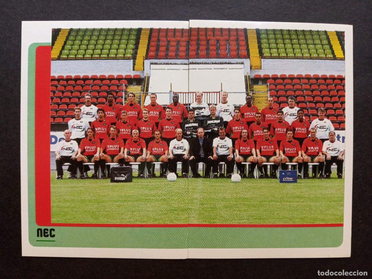 Cromos de F&uacute;tbol: N&ordm; 191 - 192 SQUAD NEC NIMEGA ⚽ PANINI &reg; VOETBAL EREDIVISIE 1998 1999 98 99 SIN PEGAR NUNCA PEGADO