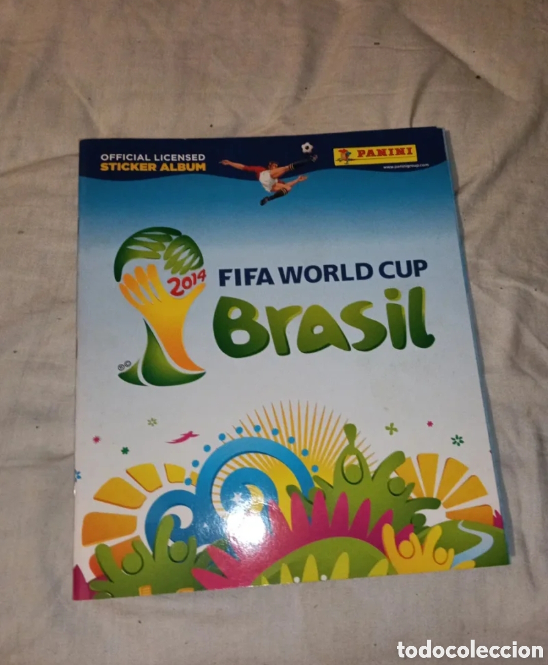 Cromos de F&uacute;tbol: &Aacute;lbum vac&iacute;o + 156 cromos Mundial 2014 Panini