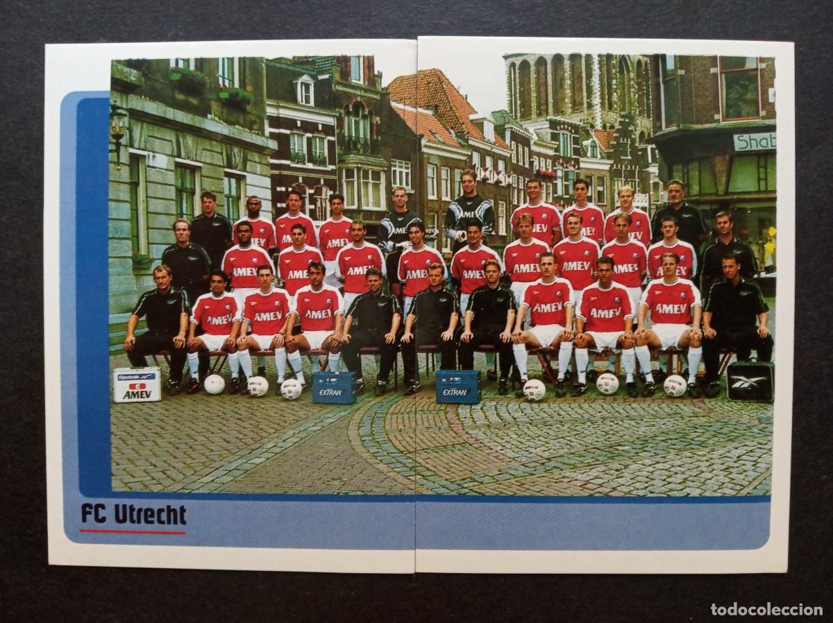 Cromos de F&uacute;tbol: N&ordm; 227 - 228 SQUAD UTRECHT EIJKEREN ⚽ PANINI &reg; VOETBAL EREDIVISIE 1998 1999 98 99 SIN PEGAR