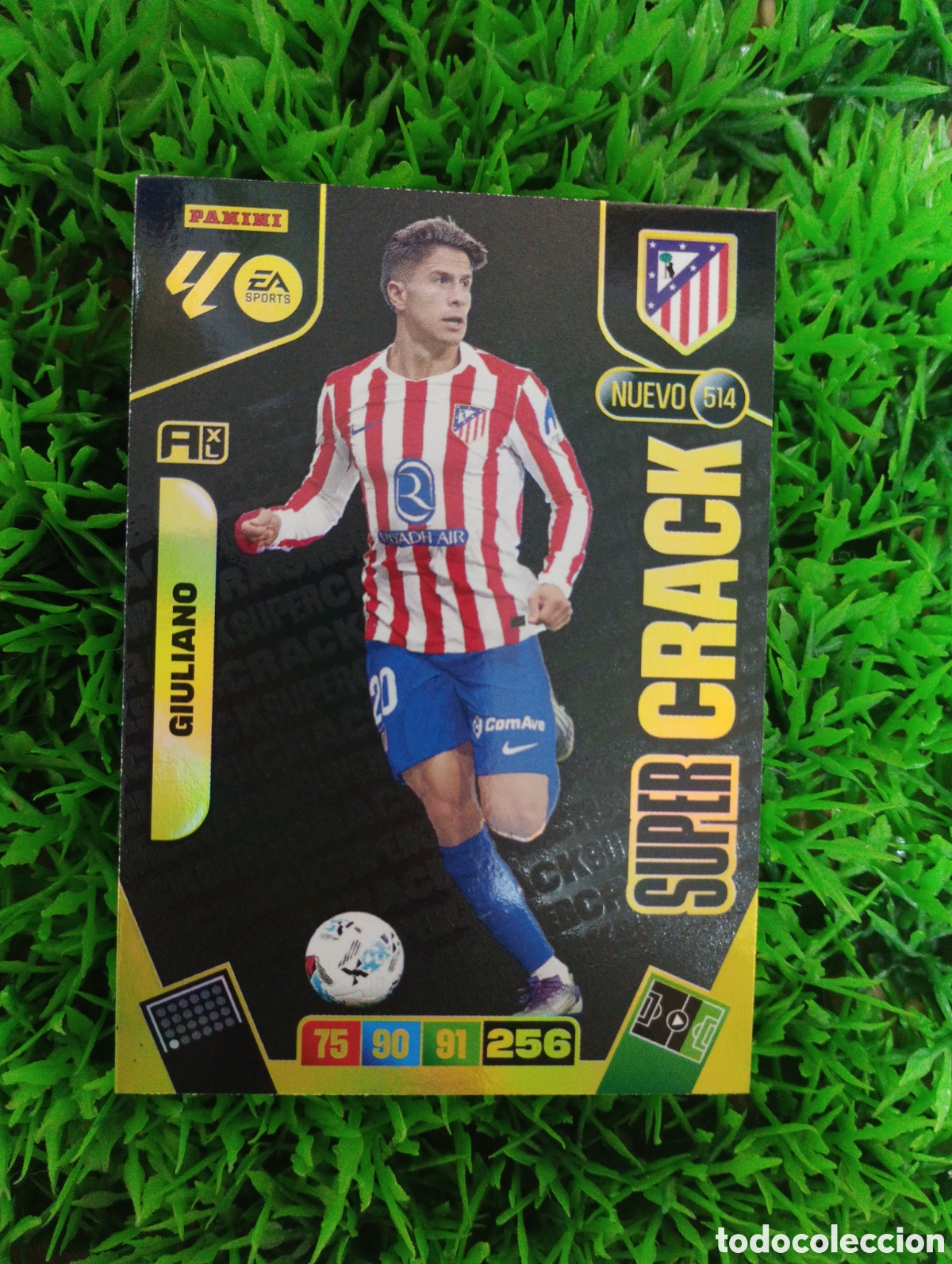 Cromos de F&uacute;tbol: Giuliano Atletico De Madrid SUPER CRACK Adrenalyn 25-26 # 514