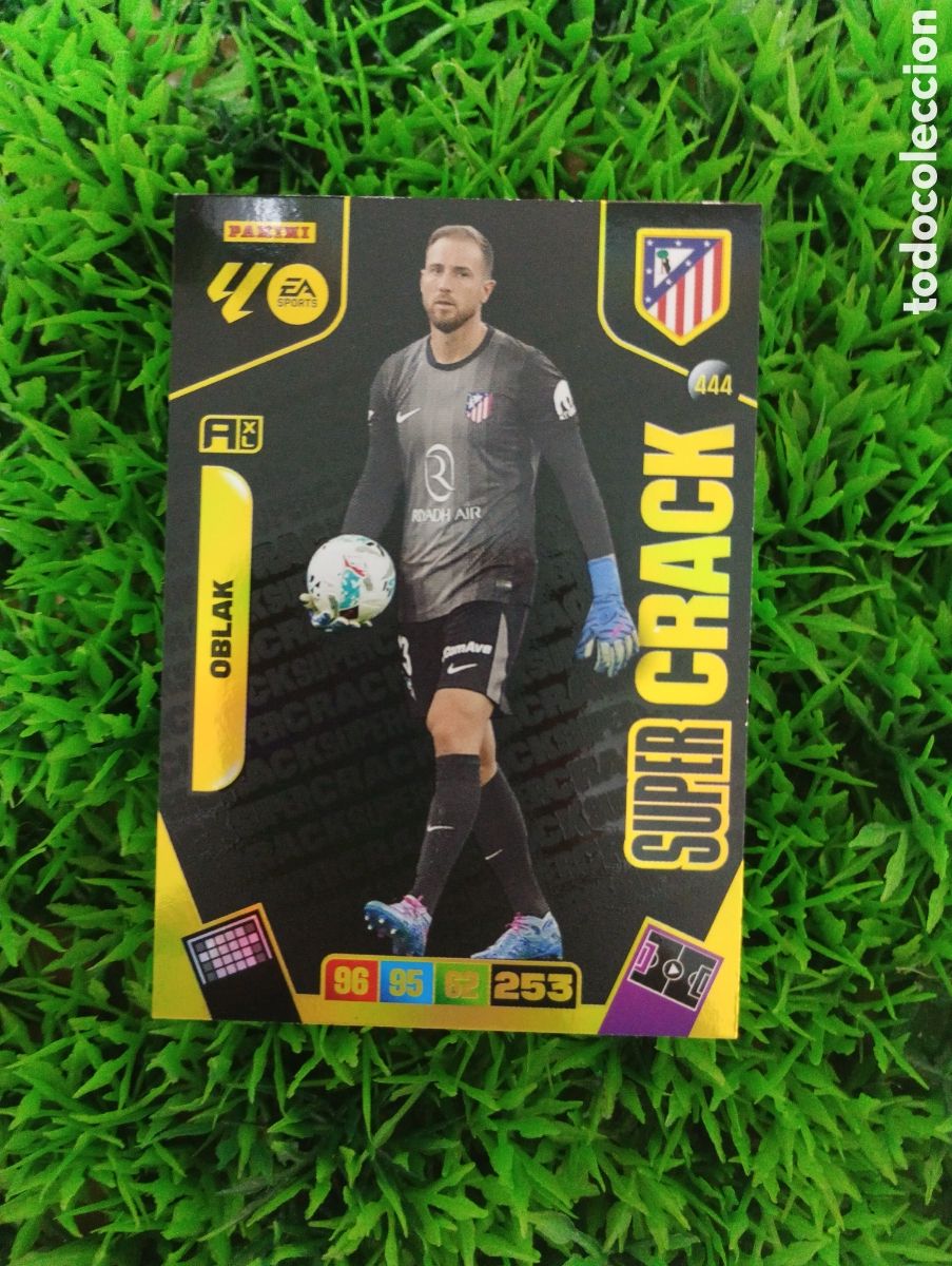 Cromos de F&uacute;tbol: Oblak Atletico De Madrid SUPER CRACK Adrenalyn 25-26 # 444