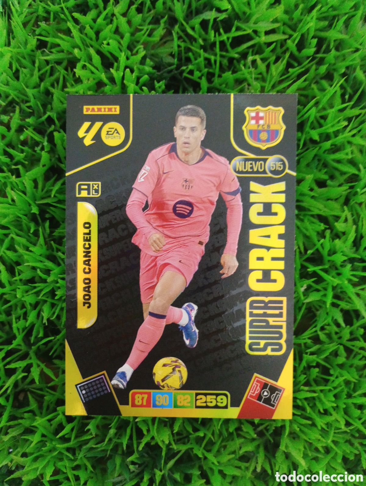 Figurine di Calcio: Joao Cancelo Barcelona SUPER CRACK Adrenalyn 25-26 # 515