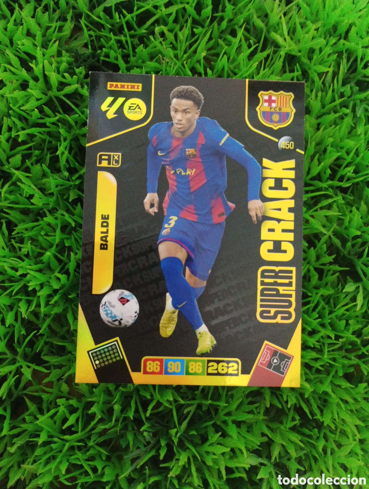 Cartes &agrave; collectionner de Football: Balde Barcelona SUPER CRACK Adrenalyn 25-26 # 450