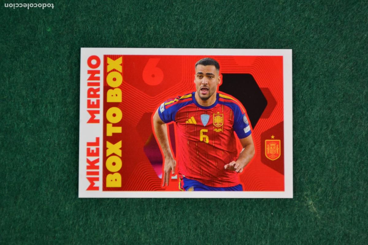 Cromos de F&uacute;tbol: PANINI CARREFOUR MUNDIAL ESPA&Ntilde;A 2026 - 70 MIKEL MERINO